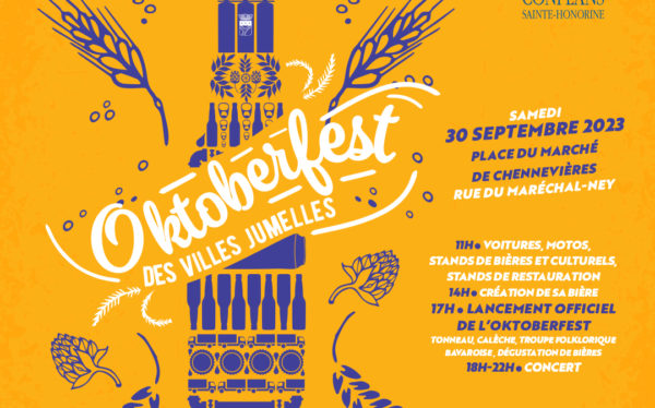 Oktoberfest des villes jumelles – samedi 30 septembre 2023