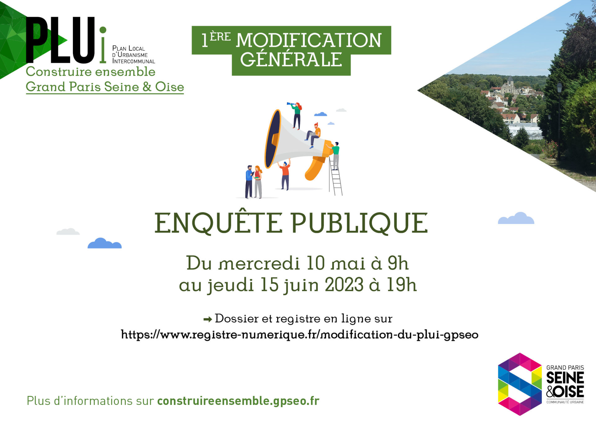 Plan local d’Urbanisme intercommunal de GPSEO