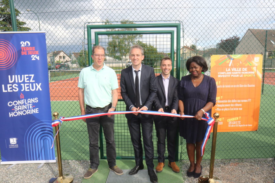 Tennis : la Ville rénove ses terrains