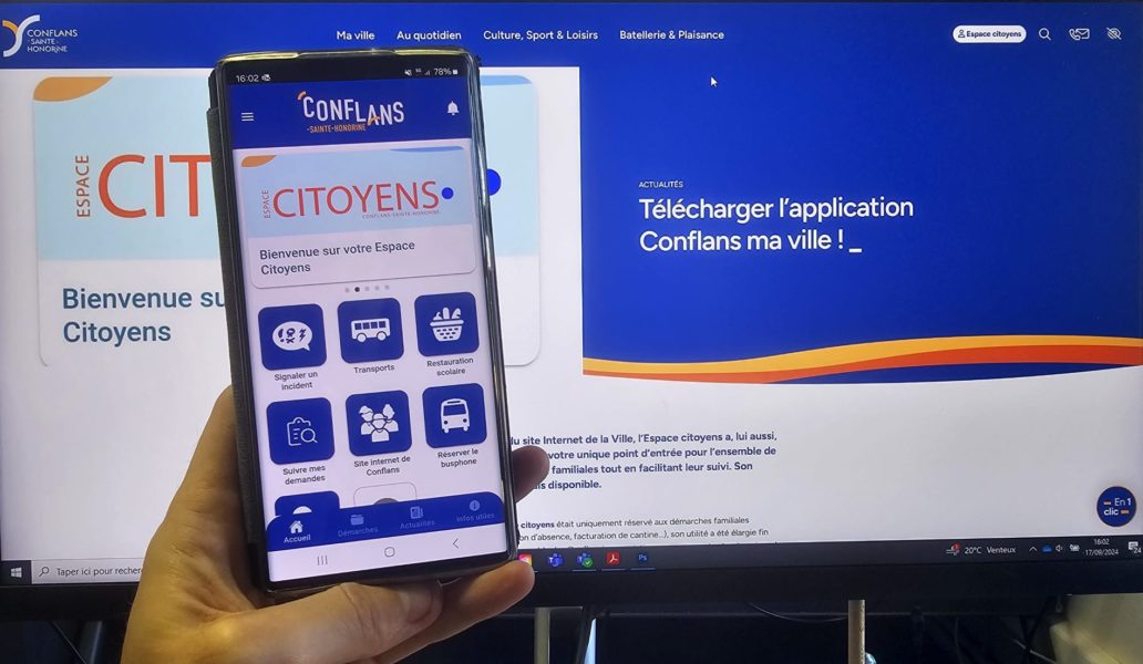 Télécharger l’application Conflans ma ville !