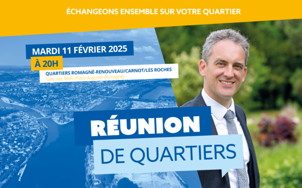 Réunion de quartier – Romagné-Renouveau / Carnot / Les Roches