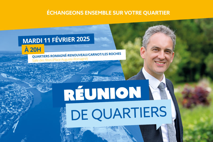 Réunion de quartier – Romagné-Renouveau / Carnot / Les Roches