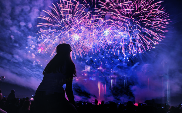 Feu d’artifice / bal populaire
