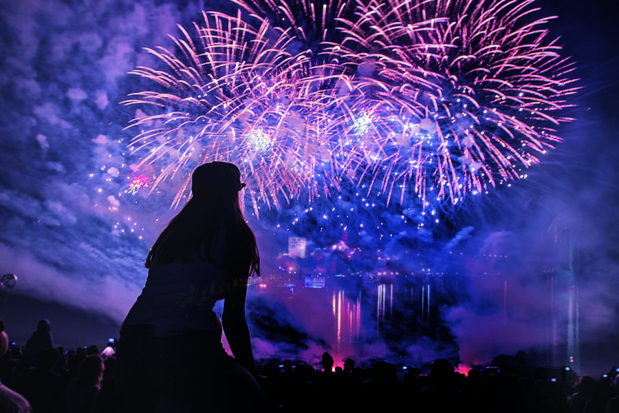 Feu d’artifice / bal populaire
