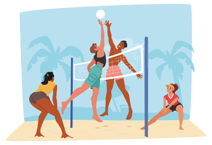 Venez découvrir le volley / beach-volley