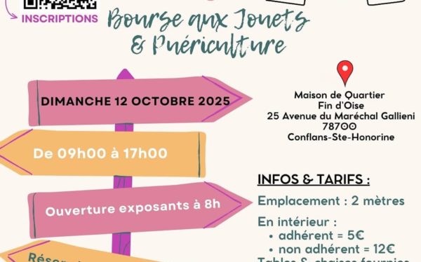 BOURSE AUX JOUETS ET PUERICULTURE