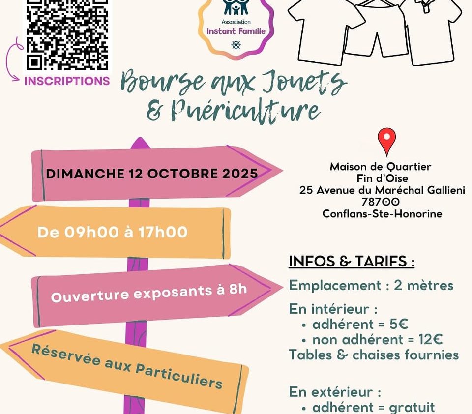 BOURSE AUX JOUETS ET PUERICULTURE