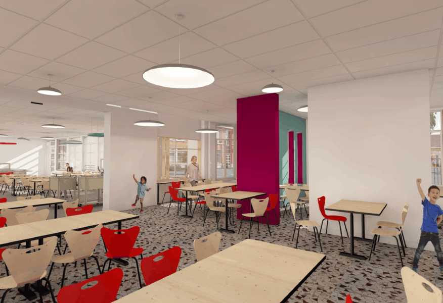 Travaux des écoles Paul-Bert / Gaston-Rousset