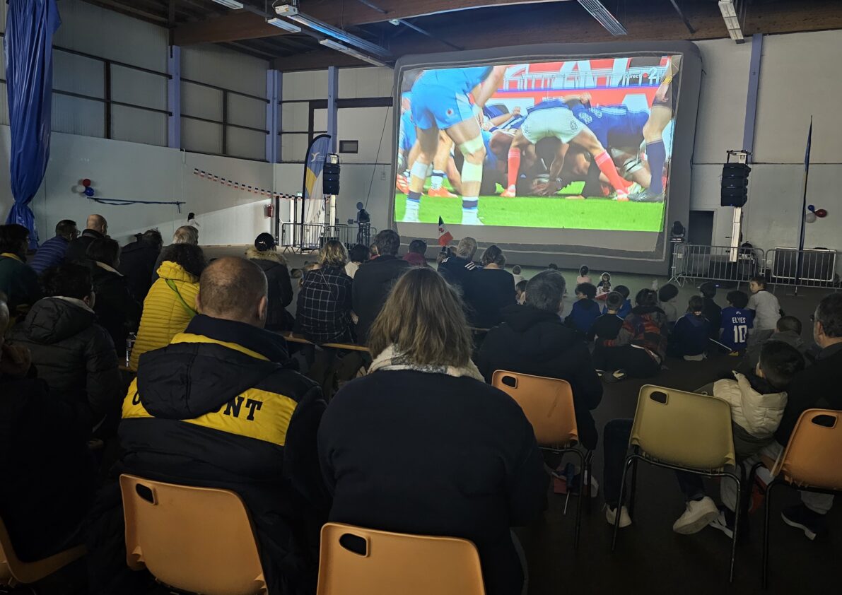 Rugby : Pays de Galles – France sur écran géant