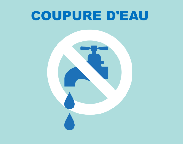 Coupure d&rsquo;eau – Secteur Vieux Conflans