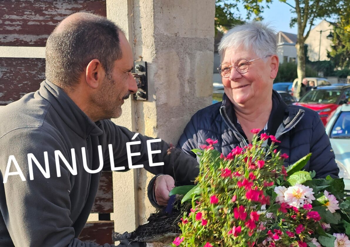 Distribution de fleurs par la Ville – ANNULÉE