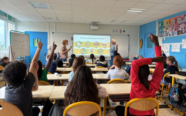 Bien manger et protéger la planète : le défi lancé aux CE2 de la ville