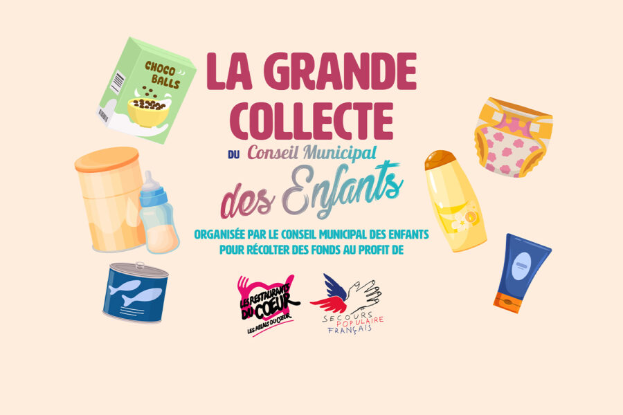 Collecte du Conseil municipal des enfants