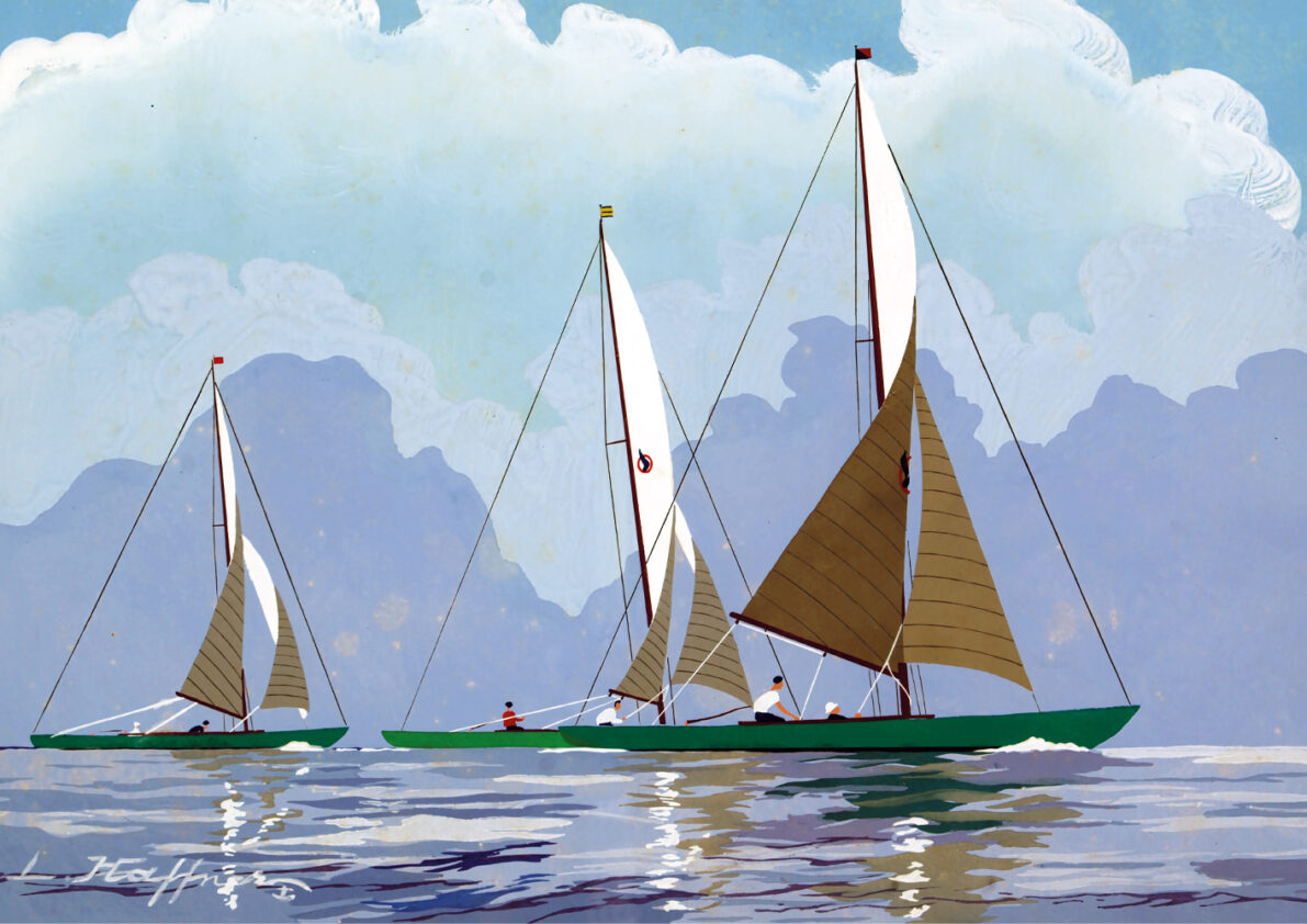 Exposition : « Haffner, peintre de la Marine et du yachting en Seine »
