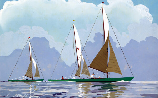 Exposition : « Haffner, peintre de la Marine et du yachting en Seine »