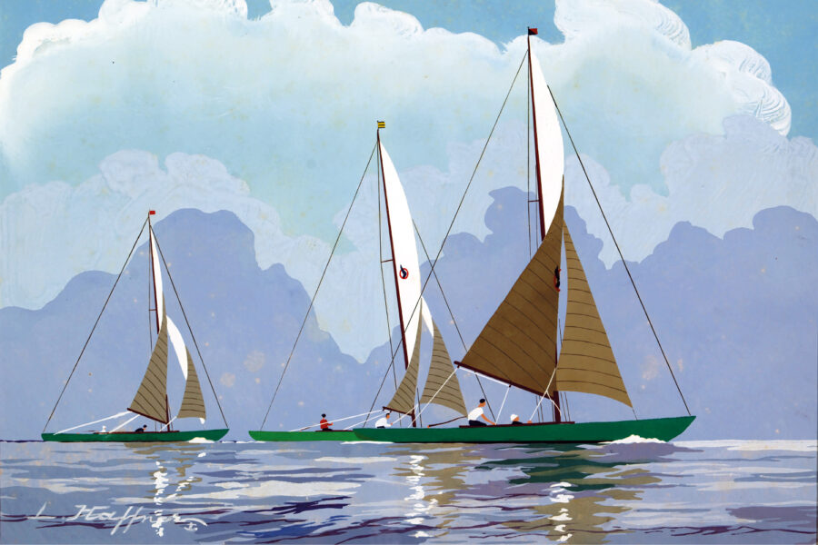 Exposition : « Haffner, peintre de la Marine et du yachting en Seine »