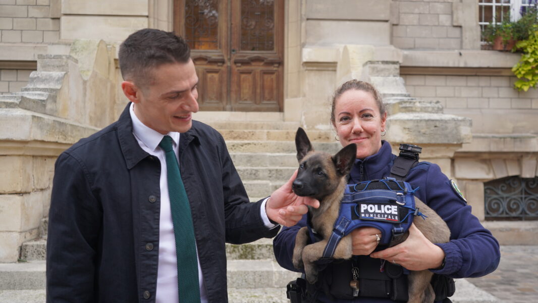 Une nouvelle recrue à quatre pattes pour la Police municipale